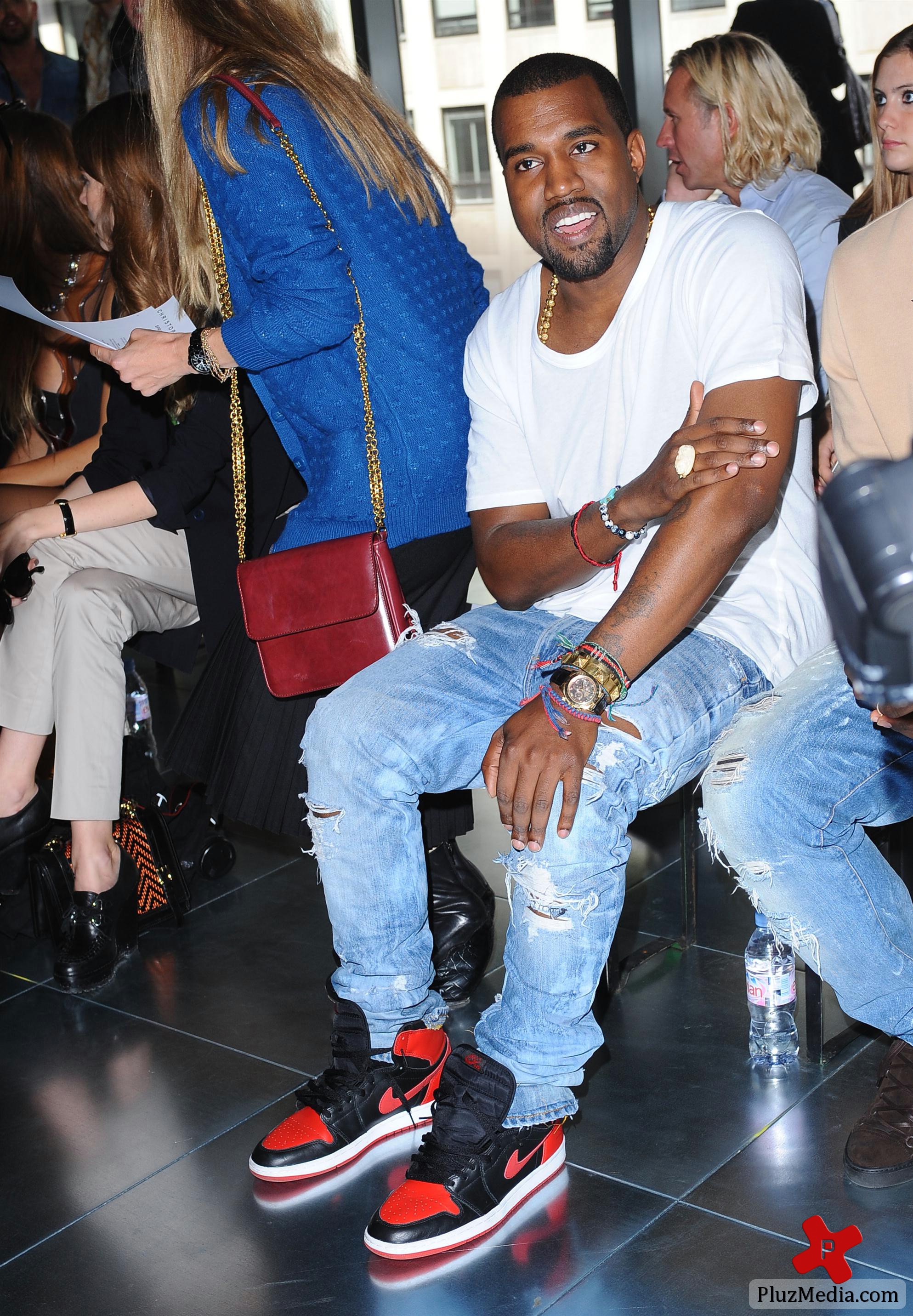 Kanye West - London Fashion Week Spring Summer 2012 - Christopher Kane - Front Row | Picture 81753